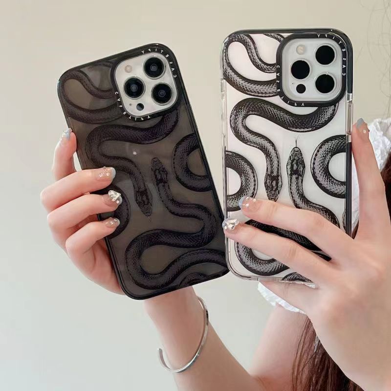 Double snake iPhone case