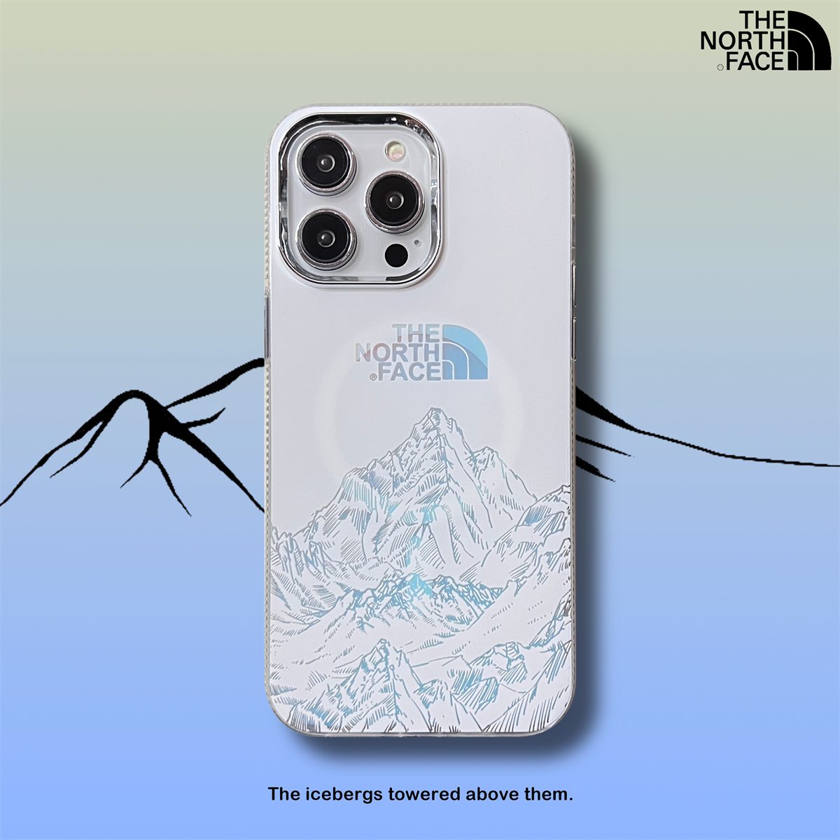 [MagSafe]Laser snow Mountain iPhone Case