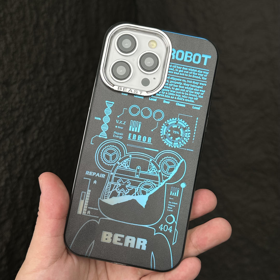 Mechanical Bear Style iPhone Case