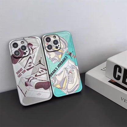 Frosted sports shoe iPhone case