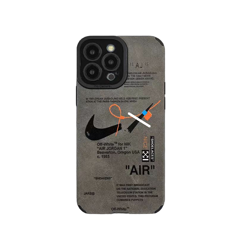 ??Sport?? Stylish Suede Leather iPhone case