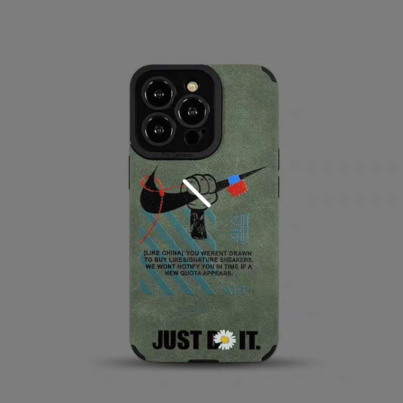 ¡¾Sport¡¿ Stylish Suede Leather iPhone case