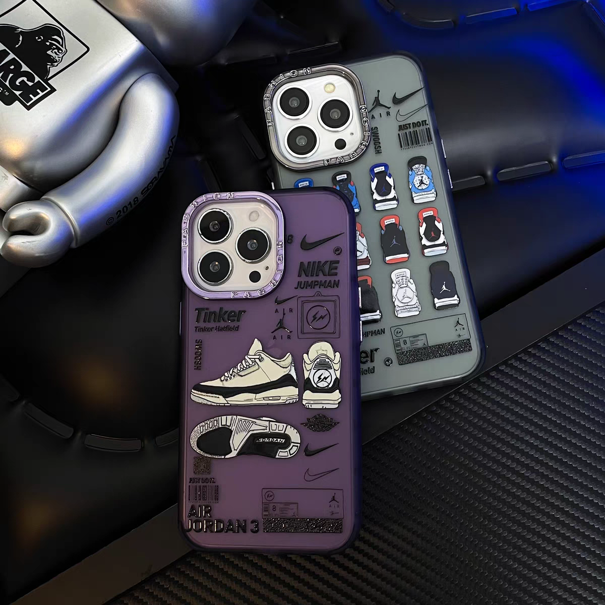 Frosted sports shoe transparency iPhone case
