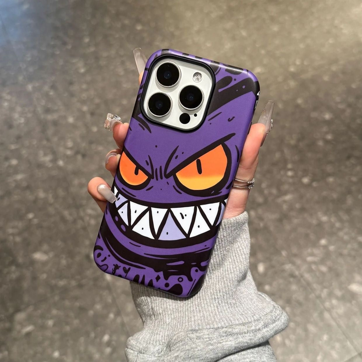 Fashion Gengar iPhone Case👻💨