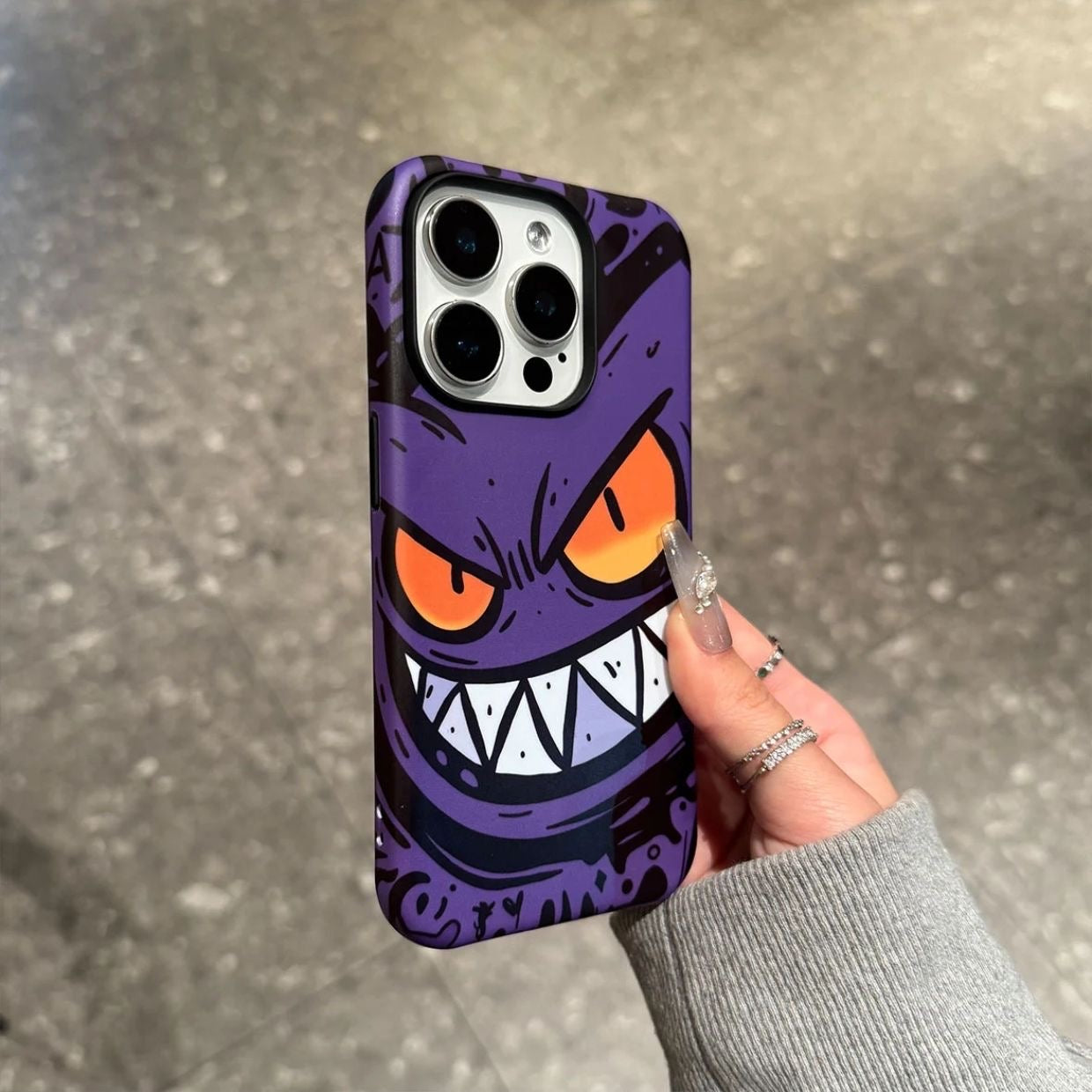 Fashion Gengar iPhone Case👻💨