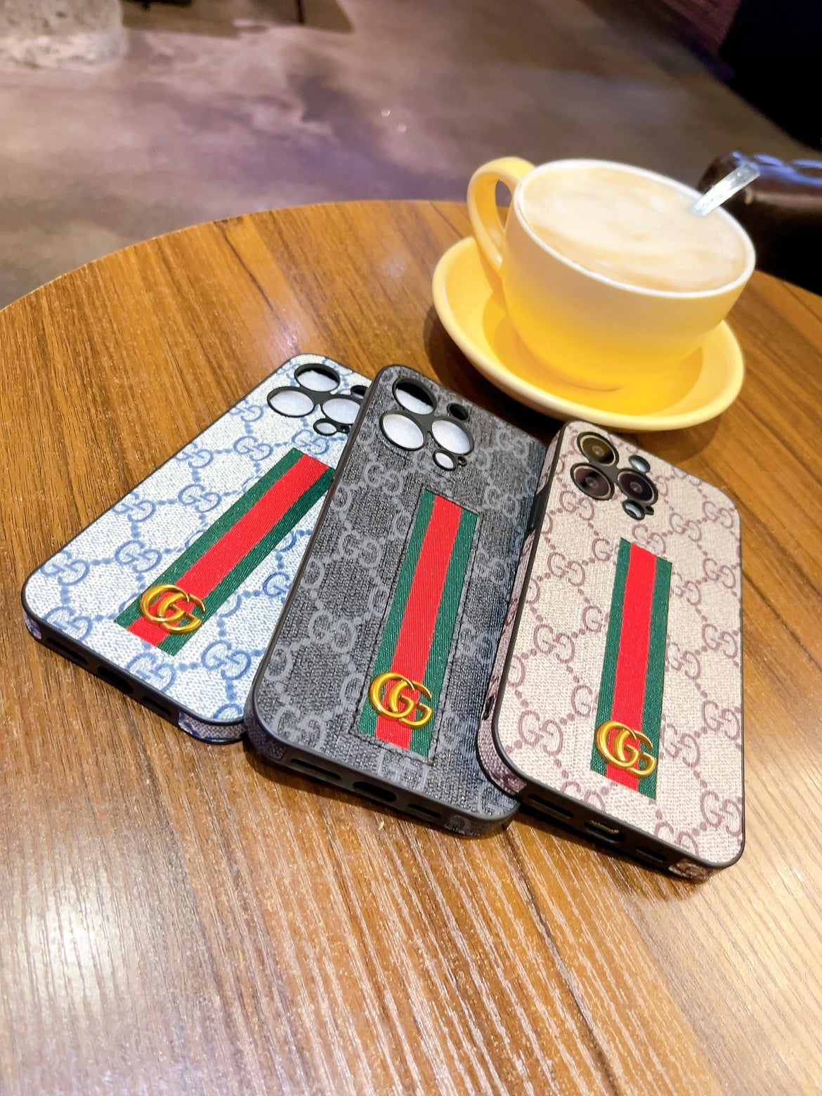 Classic GG iPhone Case Black -JD240424-GTOCASE
