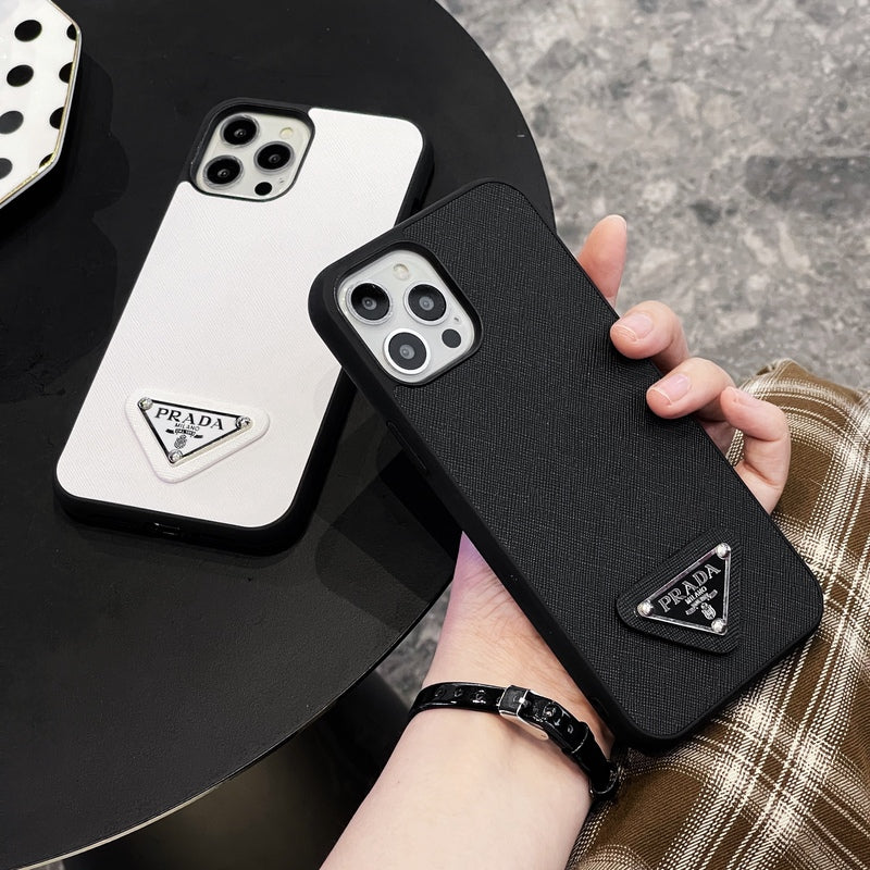 PR iPhone Case Leather White-JS241642-GTOCASE