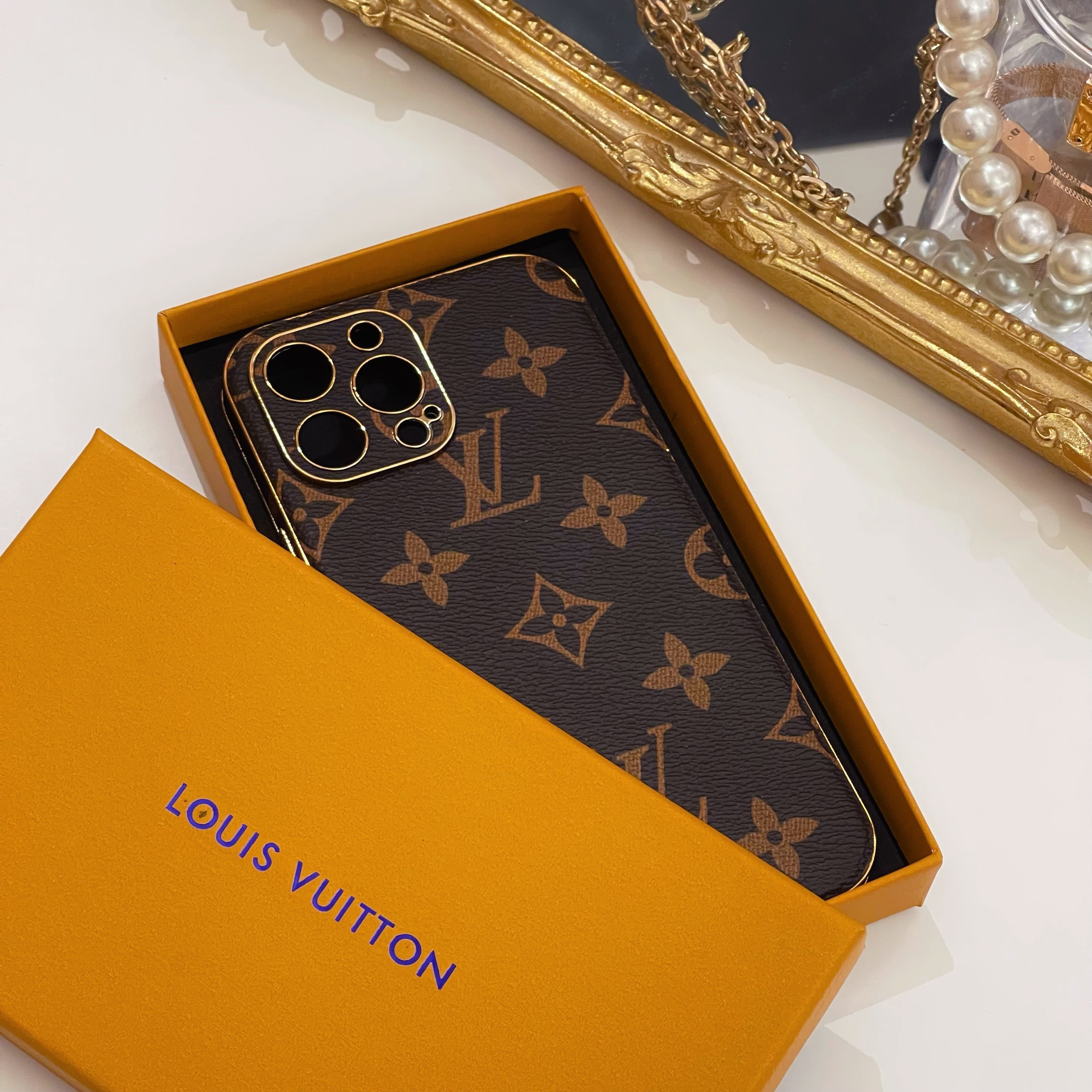 Monogram iPhone Case -Small printing-CR240315-GTOCASE