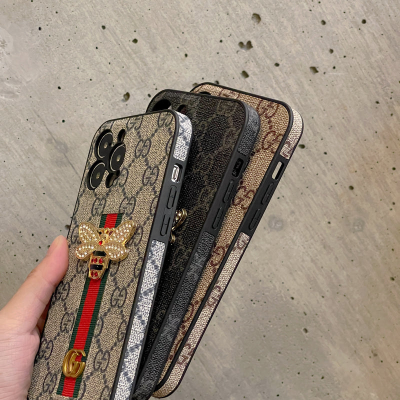 GG iPhone Case With Holder Gray -HDK240330-GTOCASE
