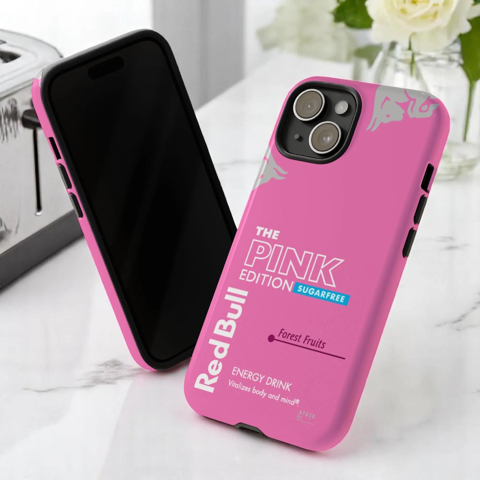 Red Bull Phone Case – Graffiti iPhone Case - Film Style Cover for Apple (Double-shell)