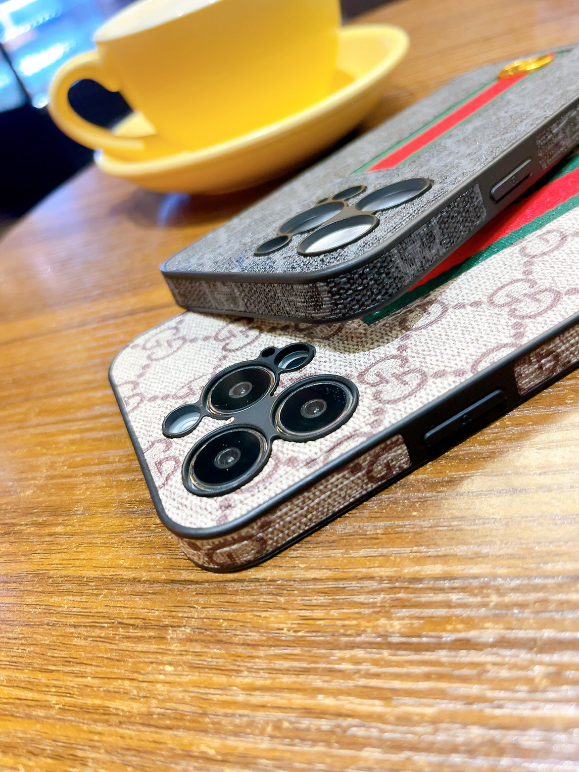 Classic GG iPhone Case Brown -JD240424-GTOCASE