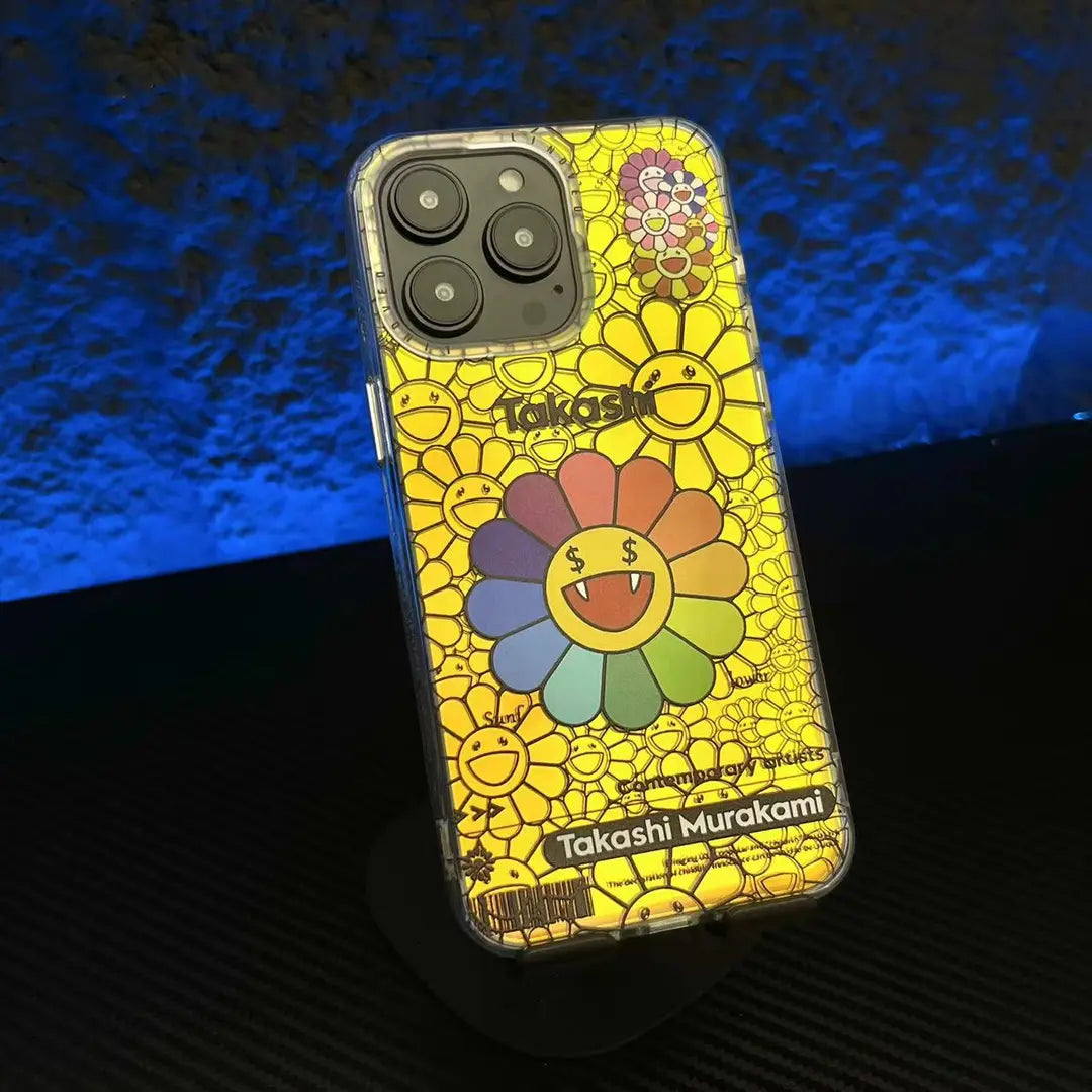 🌸Sunflower iPhone Case（Laser Gold）