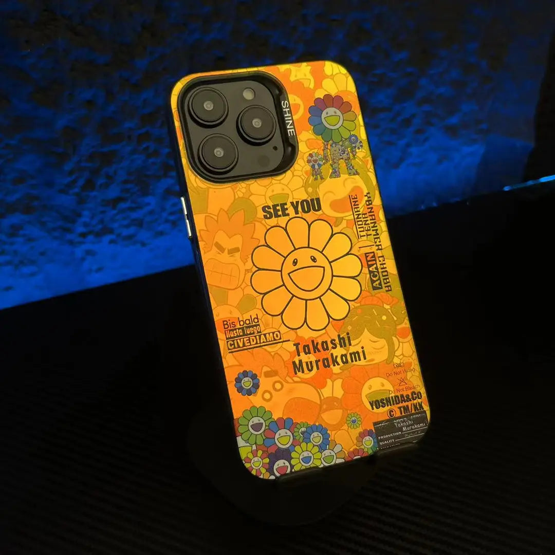 🌸Sunflower iPhone Case（Laser Gold）