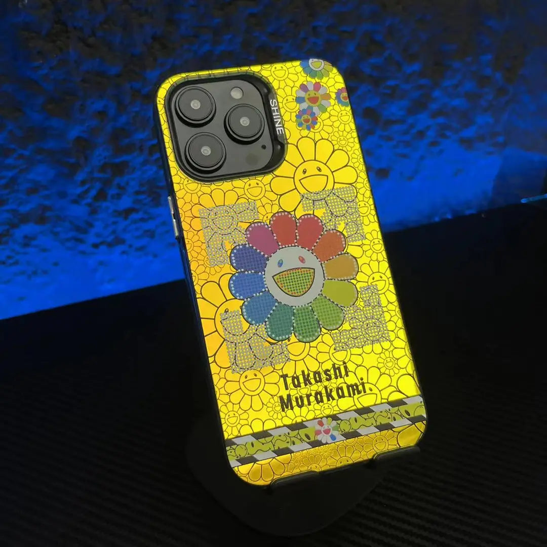 🌸Sunflower iPhone Case（Laser Gold）