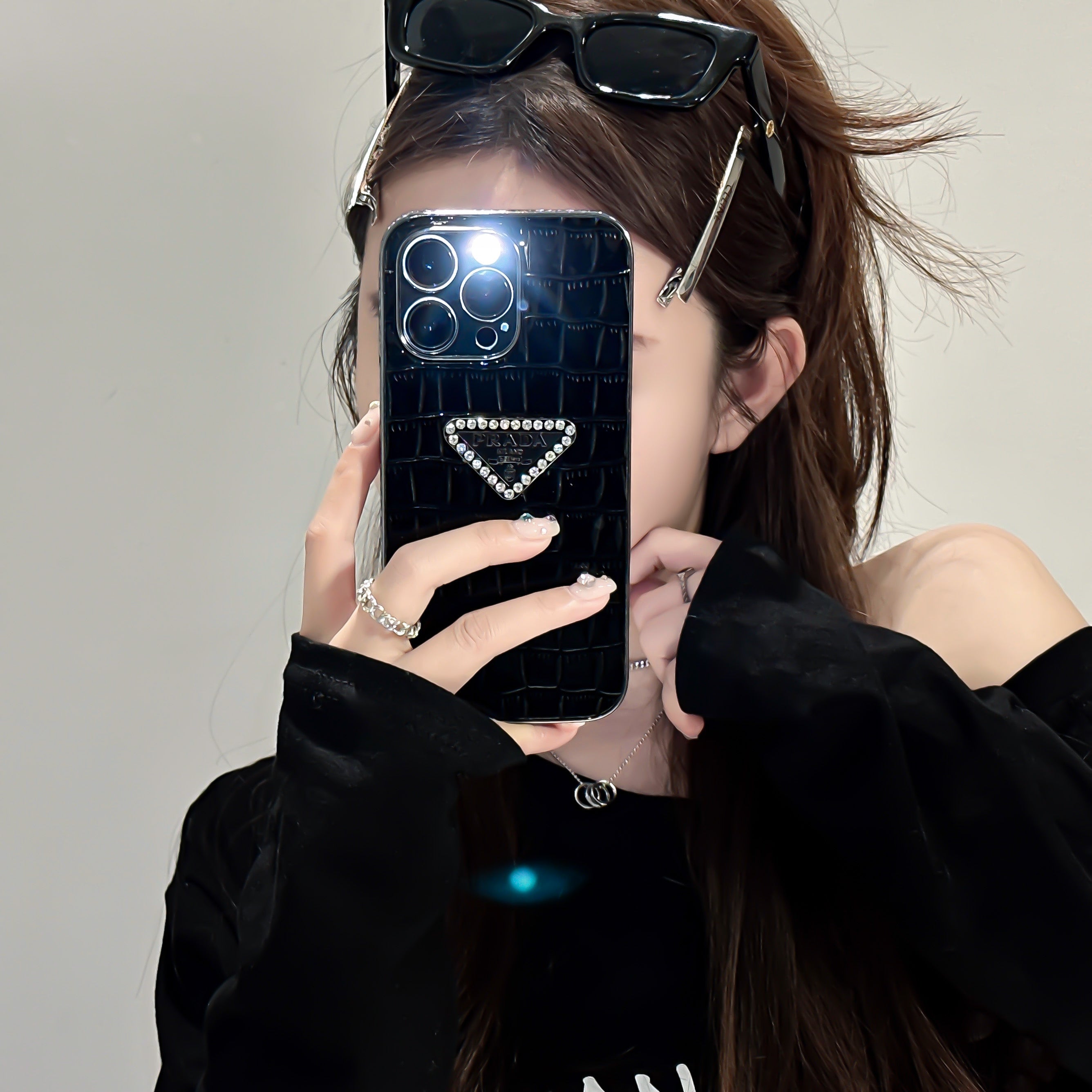 PR iPhone Case Black-SPW240403-GTOCASE