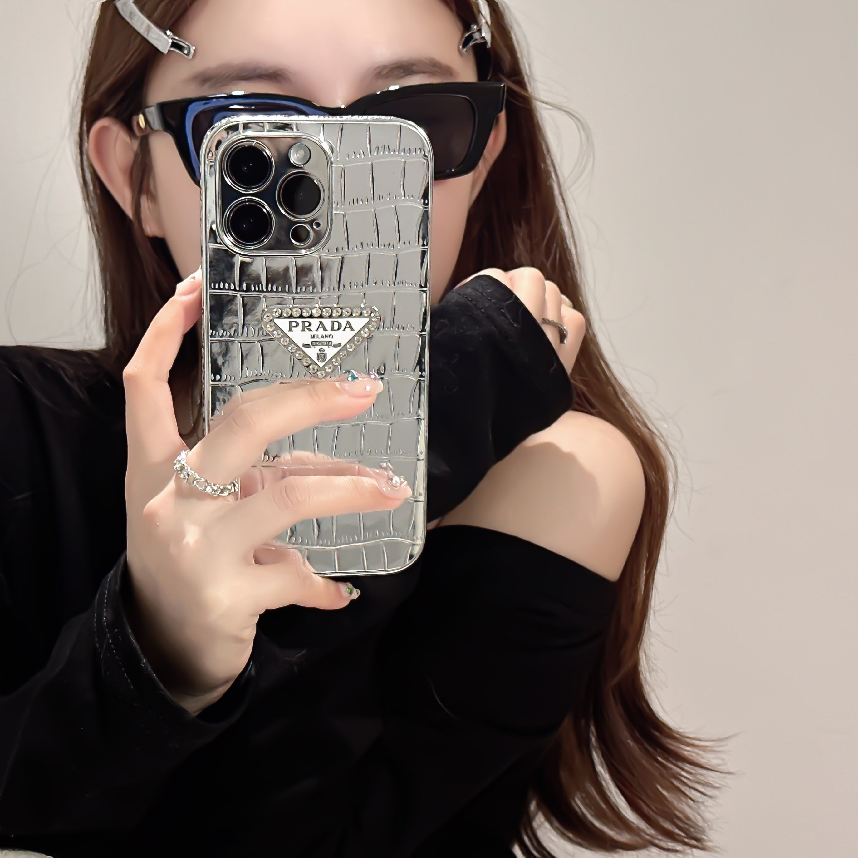 PR iPhone Case Silver-SPW240403-GTOCASE