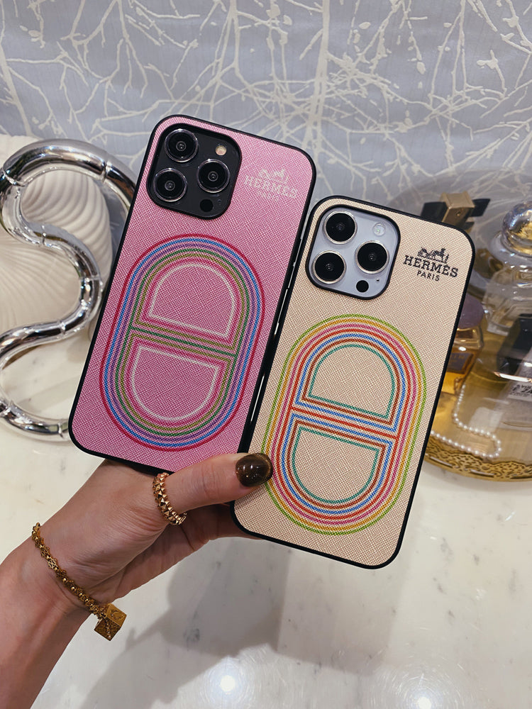  H Rainbow Case Pink-CHK2414321437-GTOCASE