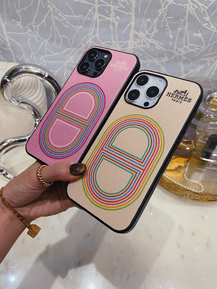  H Rainbow Case Pink-CHK2414321437-GTOCASE