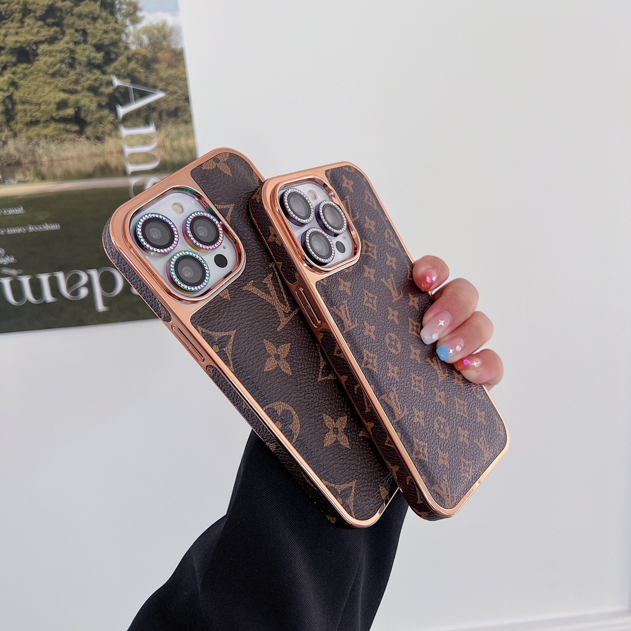 Monogram iPhone Case -Big printing-DK240313-GTOCASE
