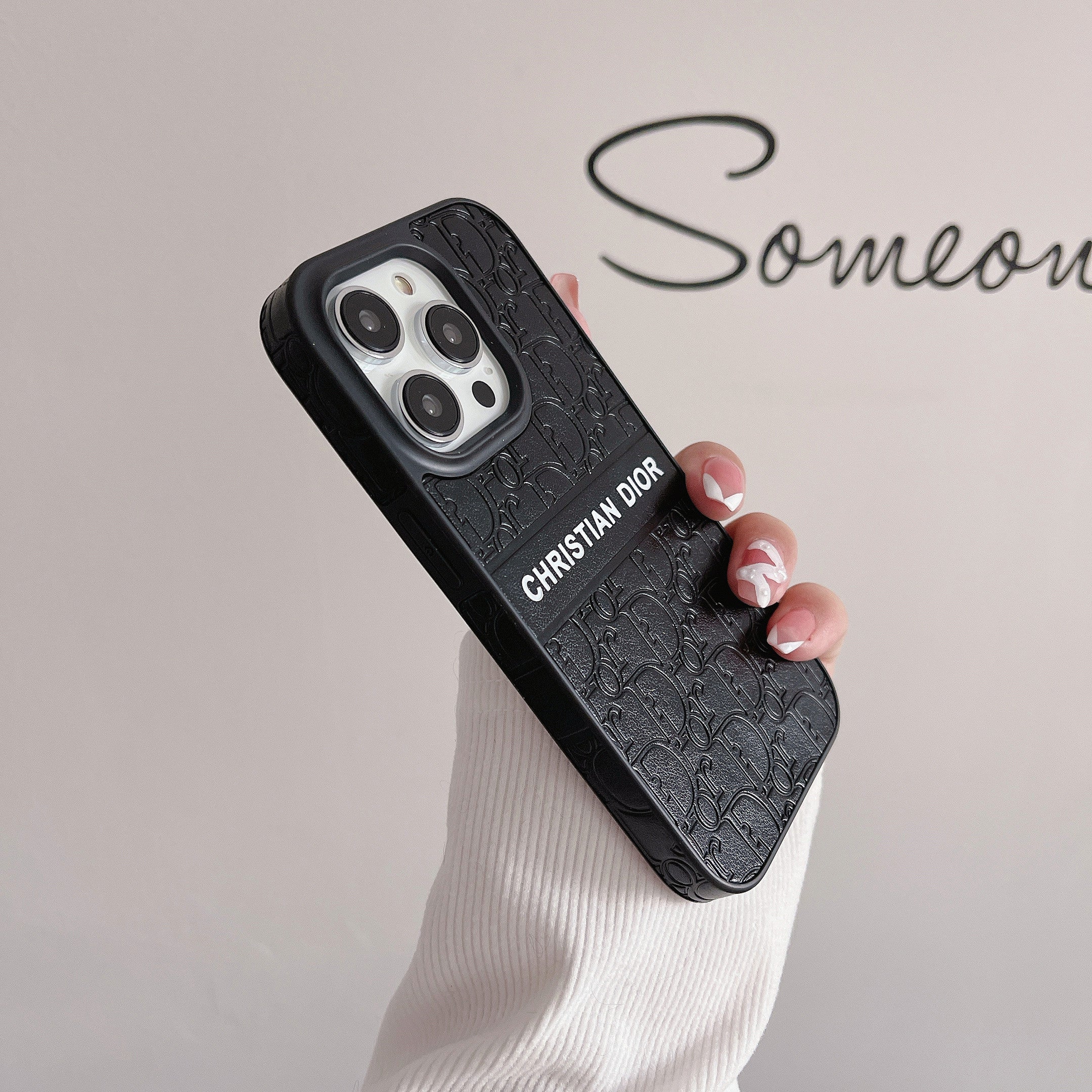 CD iPhone Case Black-DKB231211-GTOCASE