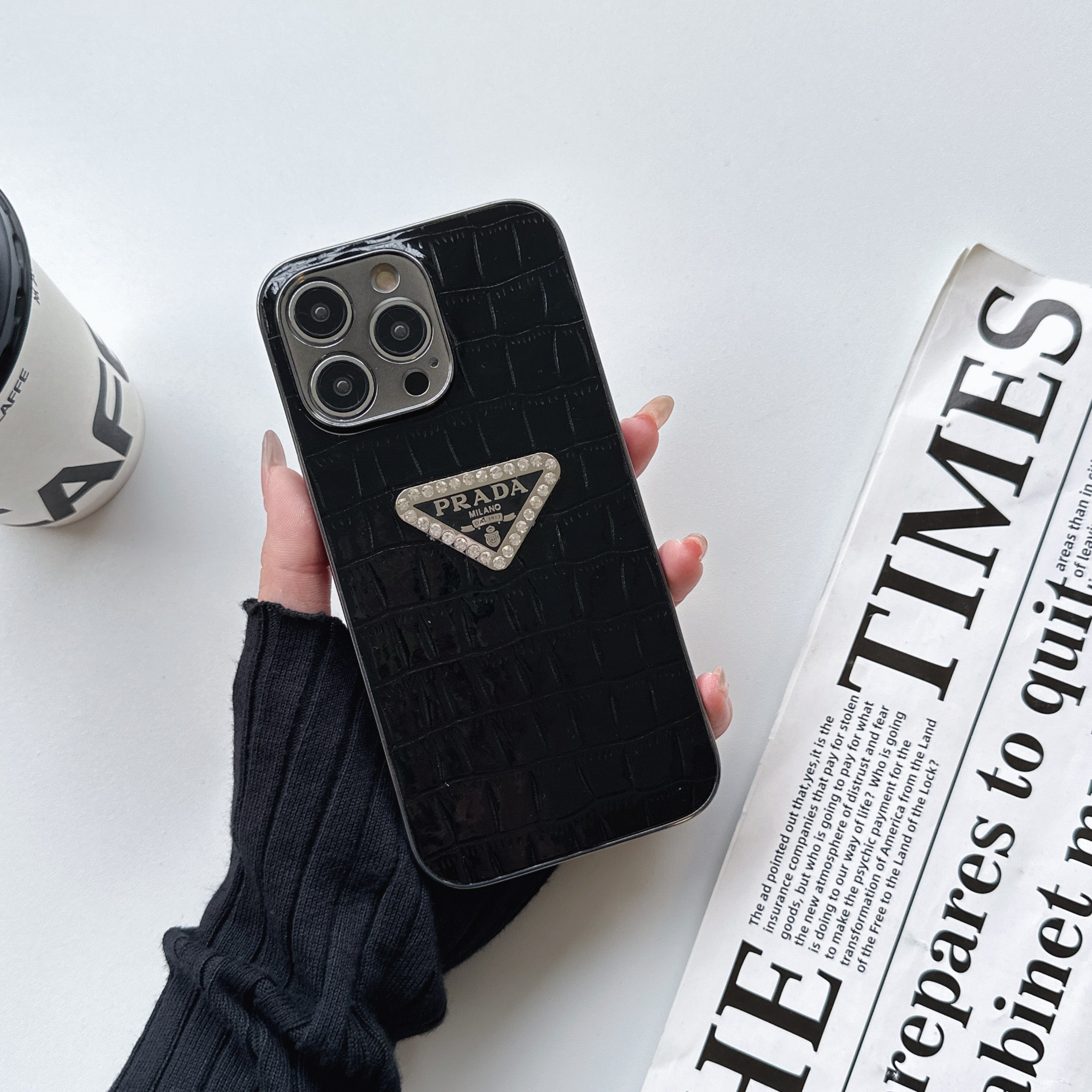 PR iPhone Case Black-SPW240403-GTOCASE
