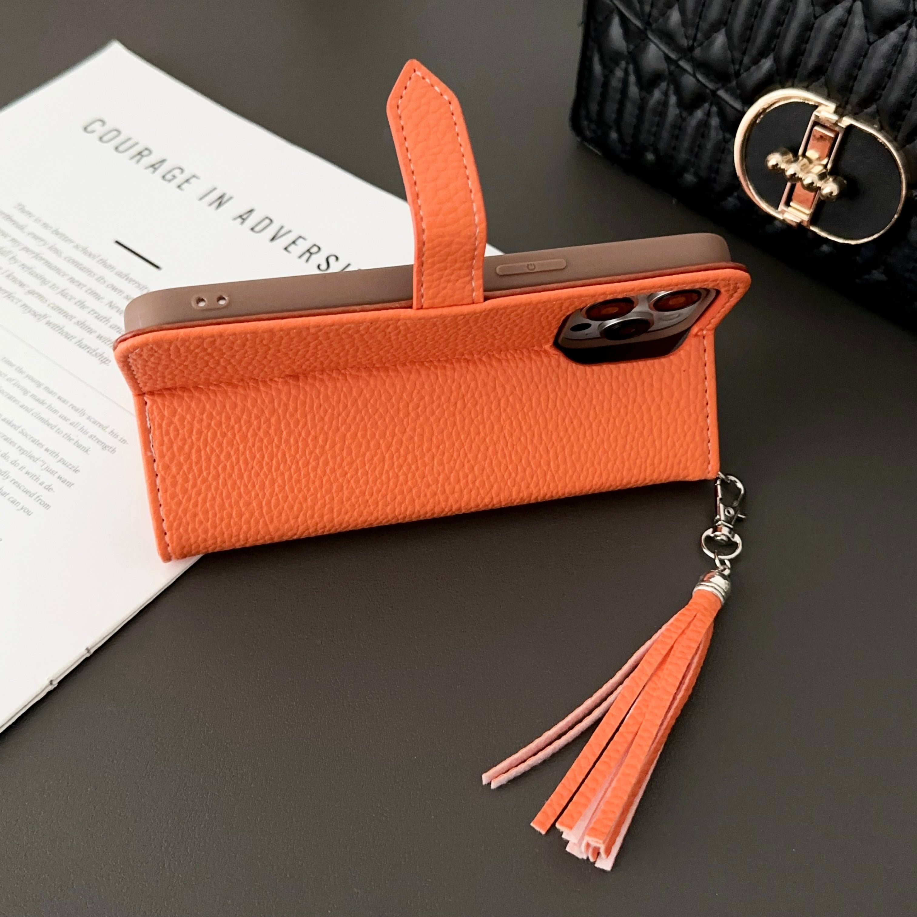  H Holster Phone Case Orange For iPhone-PTK240603-GTOCASE