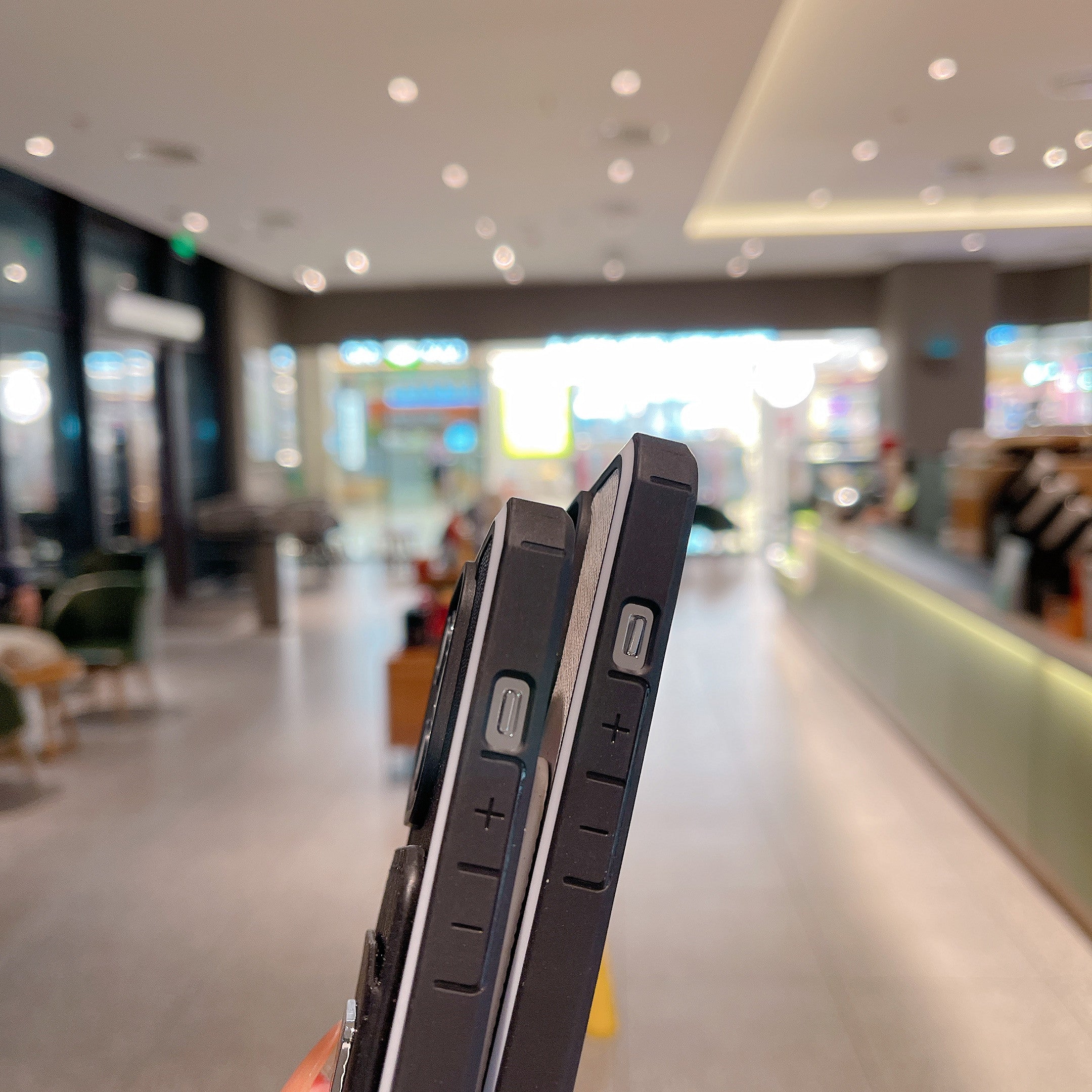 PR iPhone Case With Card Holder Black -PZ240403-GTOCASE