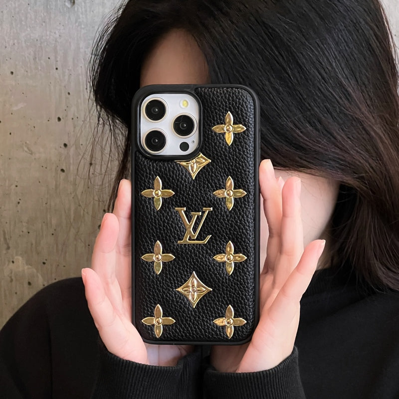  Monogram iPhone Case Black-FGS231224-GTOCASE