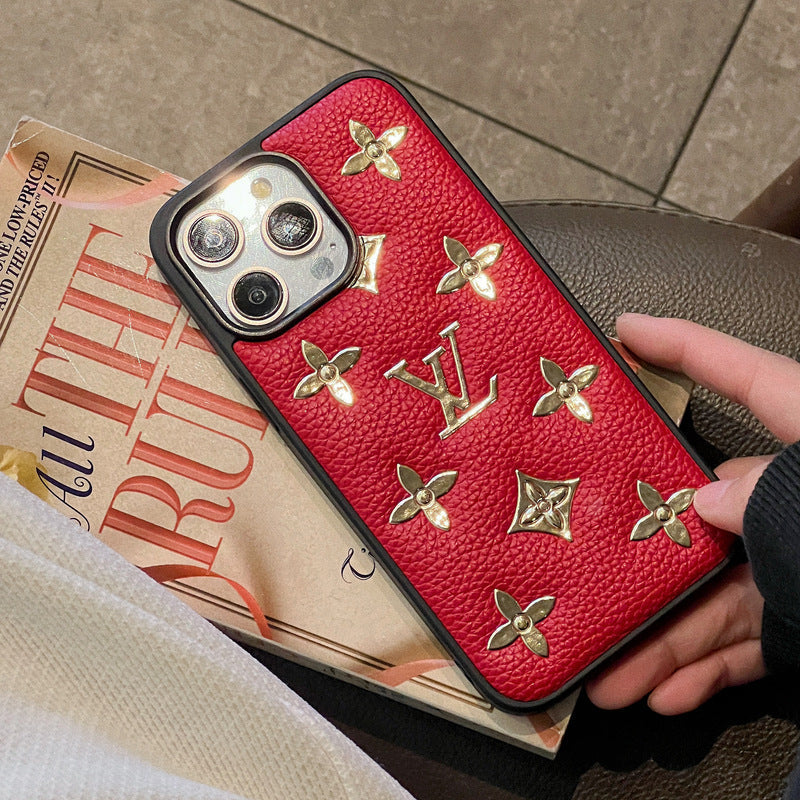 Monogram iPhone Case Red-FGS231224-GTOCASE