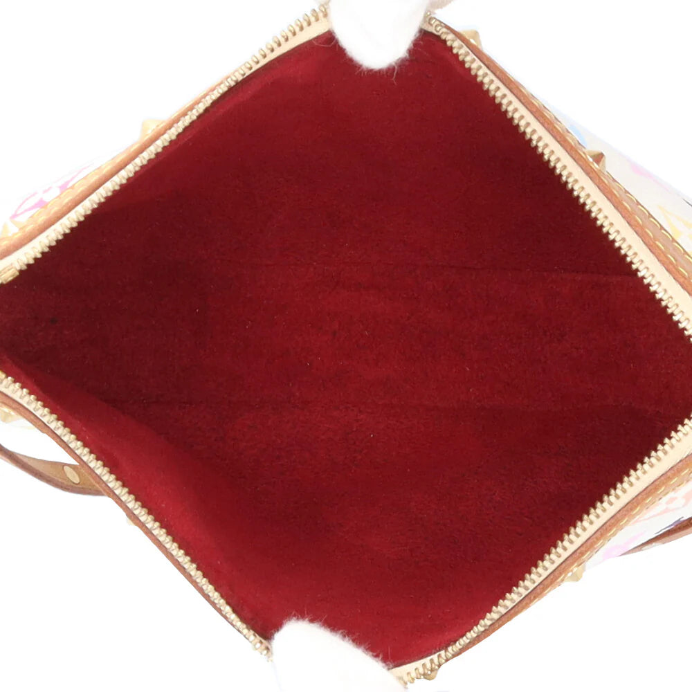 LV Luxury Element  Pochette Accessoires handbags Vibrant Monogram Pochette with Detachable Straps LV022