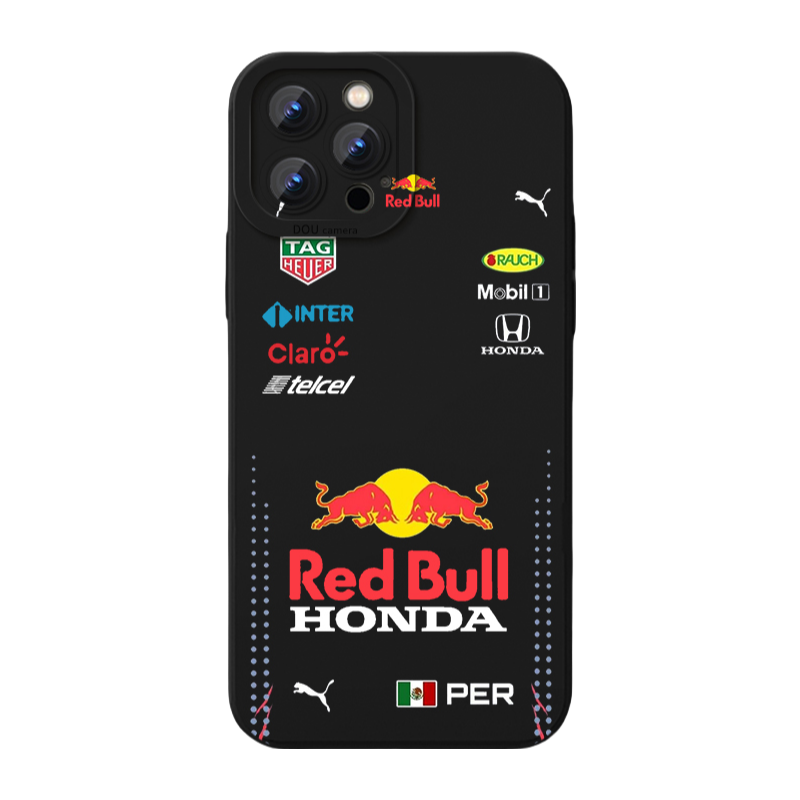 iPhone 16 Pro Max Case -  Red Bull  Shockproof Phone Cover Style A/B/C/D/E for Sports & Trendy Lovers