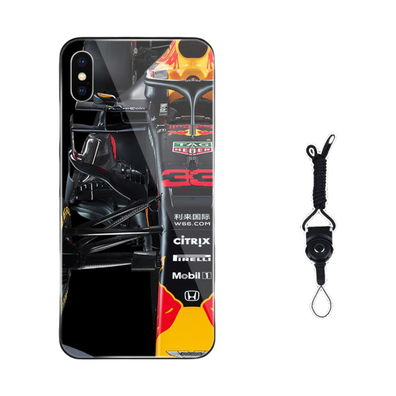 Red Bull  iPhone 16 Pro Max Case - Style VII(A/B/C/D¡ê? Premium Liquid Silicone/Matte/Frosted Cover with Lanyard