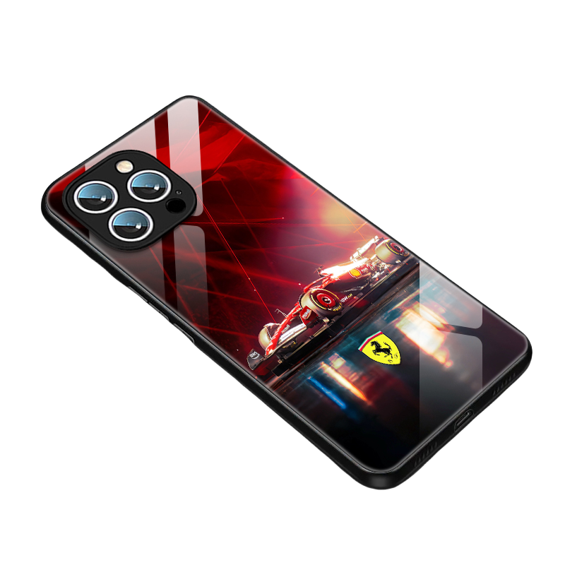 Vettel Red Bull  Leather Texture Series VI iPhone 16 Pro Max Case - Anti-Slip Full Cover Soft Shell Series VI A/B/C/D/E