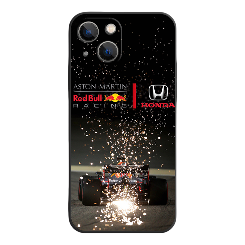 Red Bull  iPhone 16 Pro Max Case - Liquid Silicone, Full Camera Protection, Sleek Black Edge  I/J/K/L