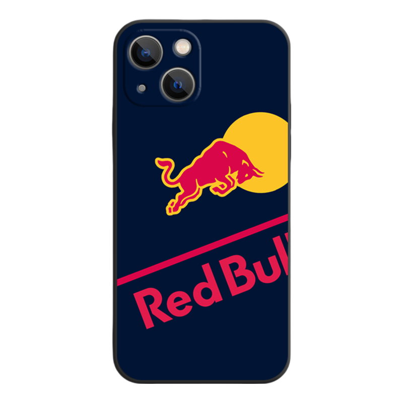 Red Bull  iPhone 16 Pro Max Case - Liquid Silicone, Full Camera Protection, Sleek Black Edge  I/J/K/L