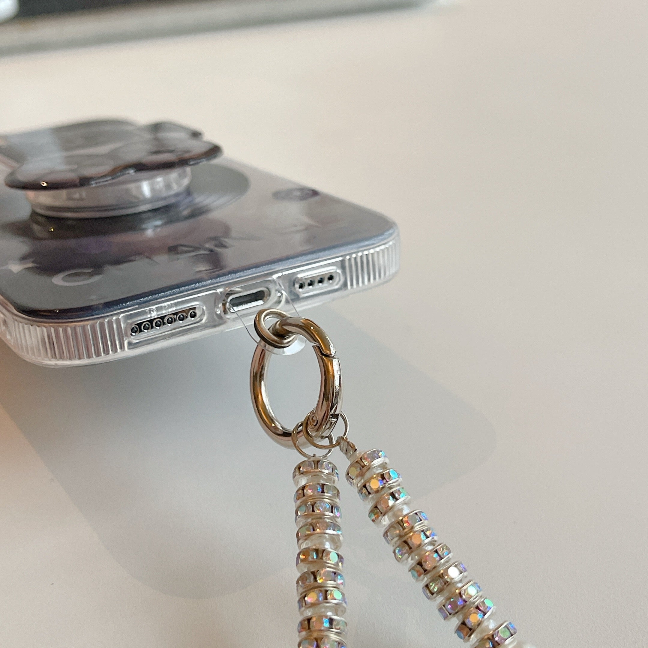 Chanel iPhone 16 case-Chanel phone case with chain