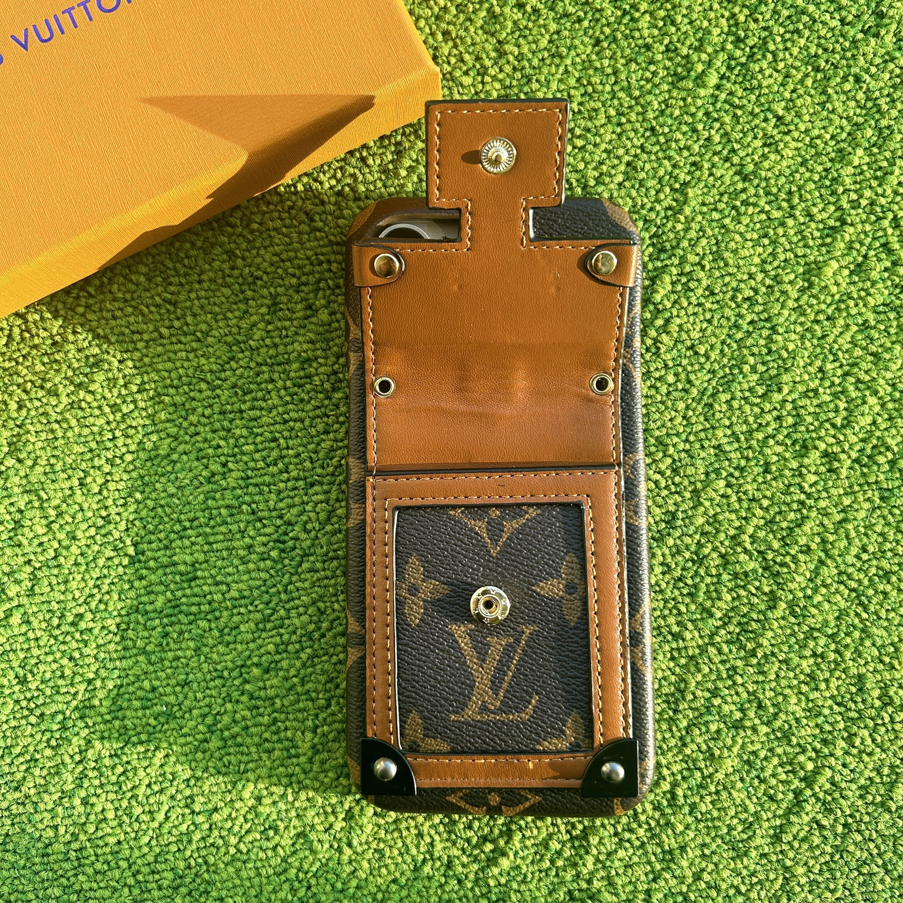 Handmade LV phone cases punk style