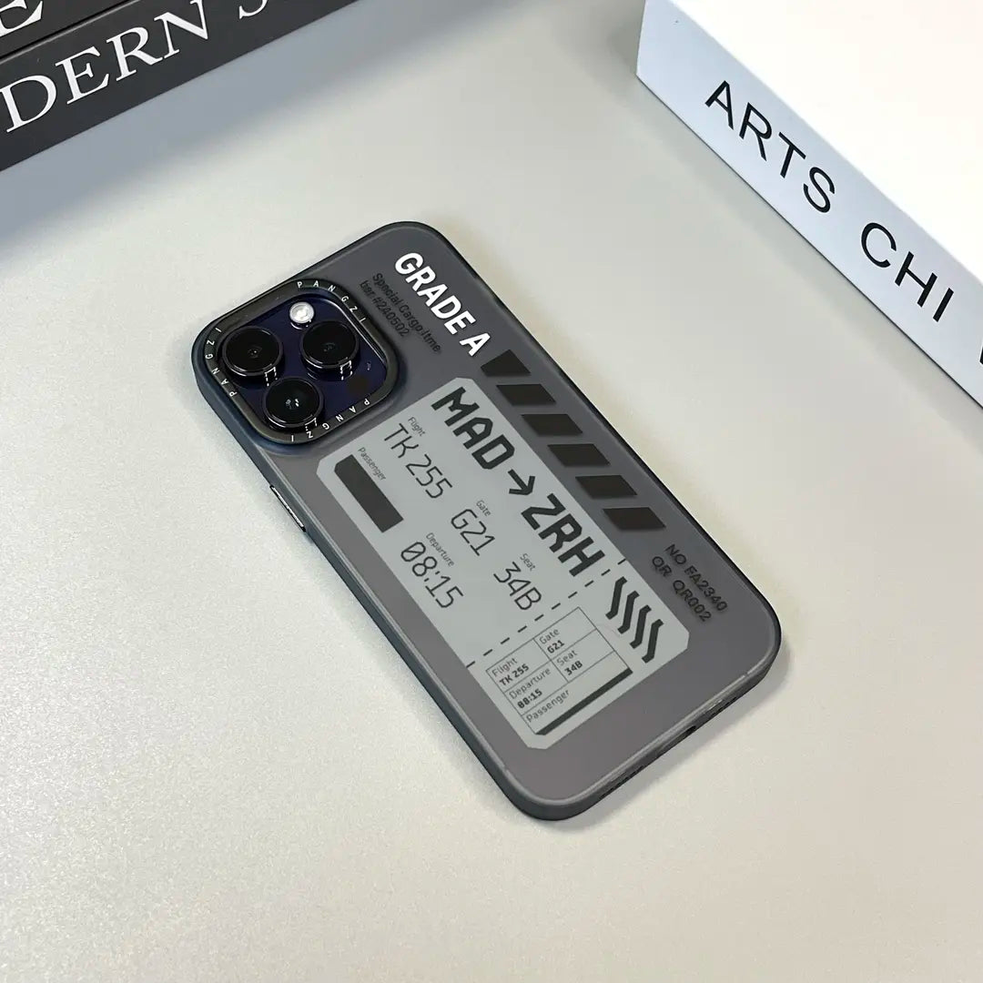 ?? Boarding Pass iPhone Case ¨C Travel in Style! ??