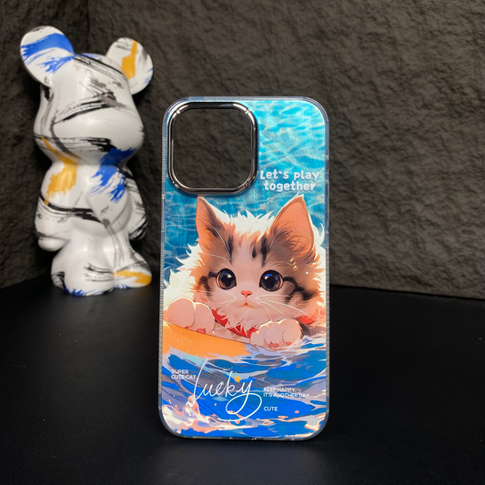 Cute and Playful! Pomeranian and Orange Cat Phone Cases Bring Joy to Your Device! 🐶🐱