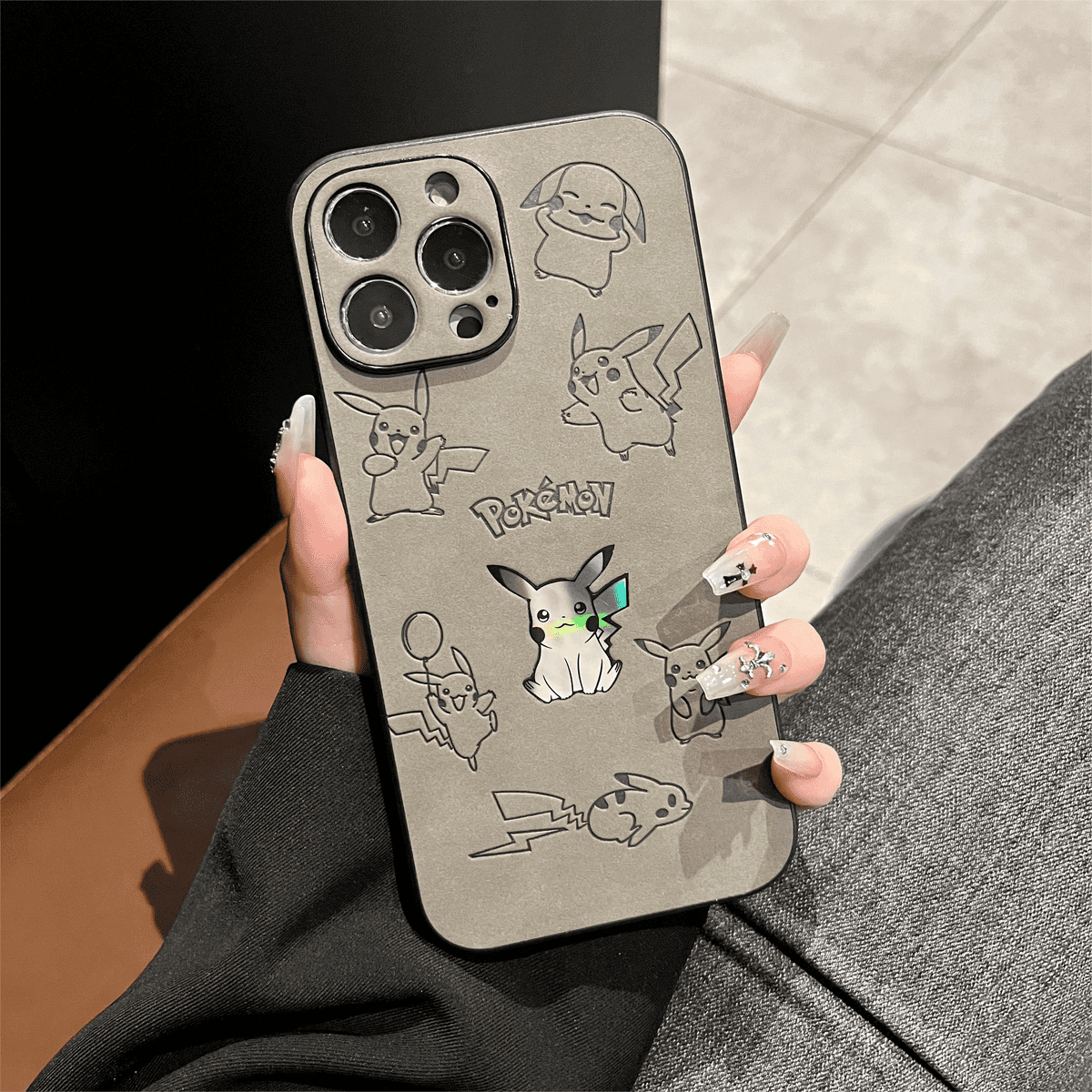 Laser Lightning Pikachu iPhone Case