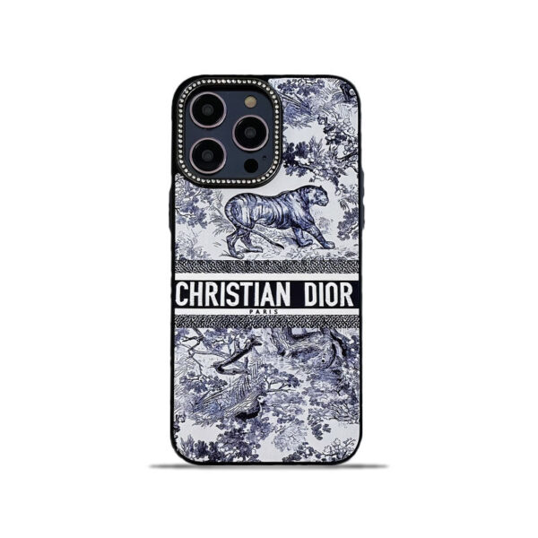 Leather CD iPhone Case-LH231227-GTOCASE