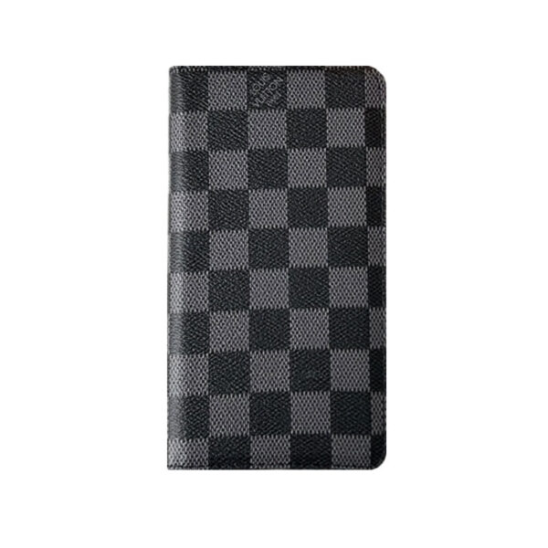 Leather Monogram iPhone Case With Wallet  And Card Holder-PTK241608-GTOCASE