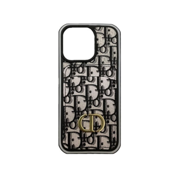 CD iPhone Case With Card Holder Blue -LB240513-GTOCASE