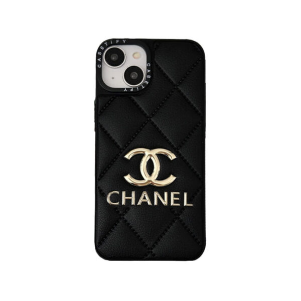 Leather CC iPhone Case White-JB240320-GTOCASE