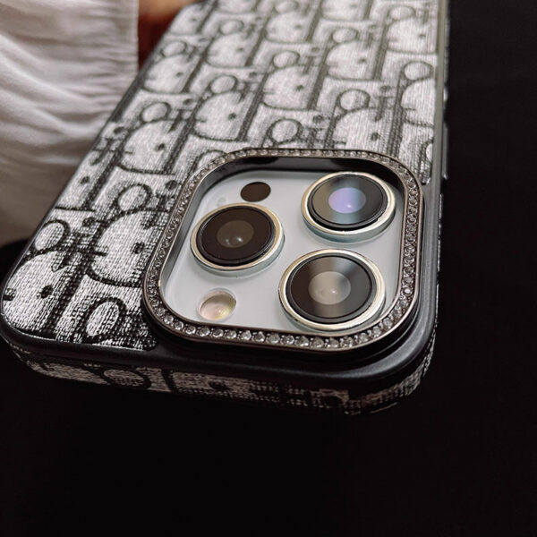 CD iPhone Case With Diamond  -ZSK240513-GTOCASE