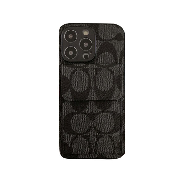CH  iPhone Case With  Wallet Light Brown-HP240513-GTOCASE
