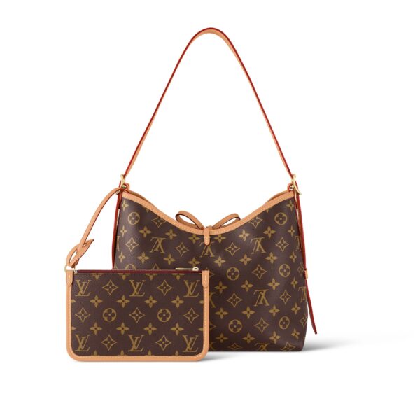 LV Luxury Element CarryAll Small Shoulder Bag: Iconic Monogram Canvas & Leather Trim for Effortless Urban Chic LV03