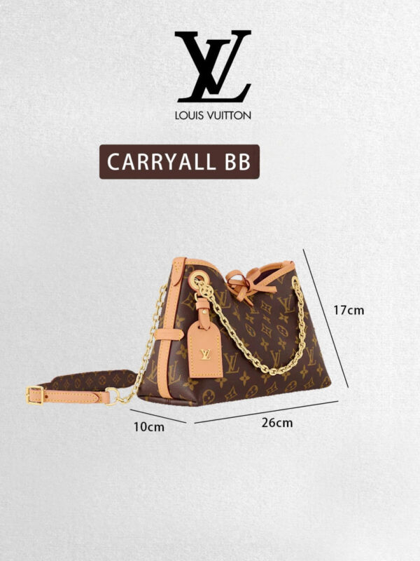 LV Luxury Element The Carryall BB: A Chic and Functional Handbag for the Modern Lifestyle LV012