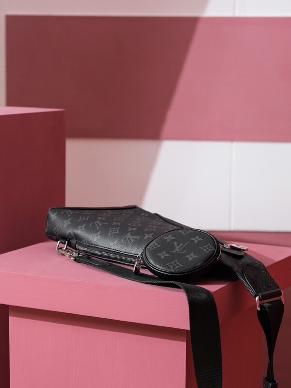 Black Monogram Duo Shoulder Bag