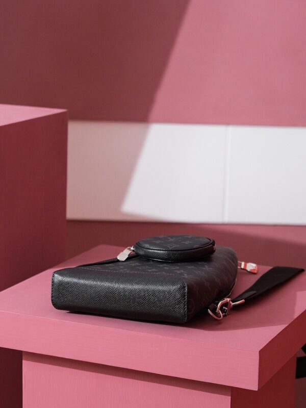 Black Monogram Duo Shoulder Bag
